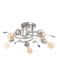 Люстра «Вивиан», БП, 5×40 Вт Е27, хром, МОДЕЛЬ: 2612358 Bayerlux