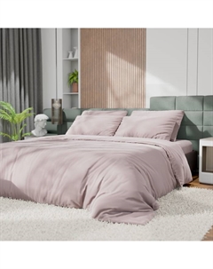 Постельное бельё 2-спальное «», тенсель, пудра Этель