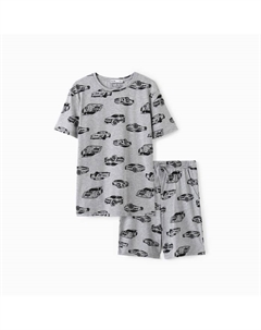 Пижама мужская (футболка и шорты) Cars, размер 48 Kaftan
