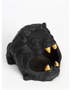 Пепельница для дома «Лев», для сигарет и стиков, керамика, 15.3×11.3×11 см Сима-ленд