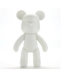 Рисование акрилом на пластиковой фигурке «Мишка», бронзовый, набор для творчества Флюид-арт Школа талантов