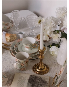 Кружка WY Pink O'hara, 350 мл, фарфор, зелёная Wilson&young