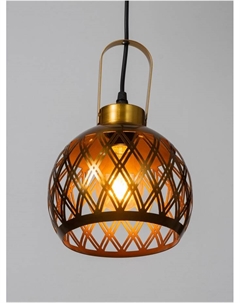 Светильник потолочный Paula, 3×40 Вт, Е27, медь, 41×41×25 см Bayerlux