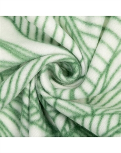 Плед флисовый «. Тропические листья», 150×180 см, плотность 160 г/м² Экономь и я