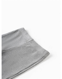 Брюки детские расклешенные, рост 100 см, серые Kaftan