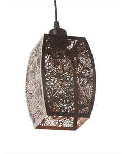 Светильник потолочный «Стрекозы», 1×40 Вт, Е27, черный, 14×14×22+100 см Bayerlux