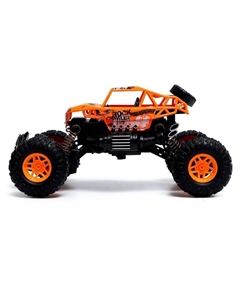Джип радиоуправляемый «Краулер», 1:18, работает от батареек, цвет оранжевый Автоград