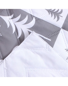 Покрывало евро New year forest 200×210±5 см, микрофайбер, 100% п/э Lovelife