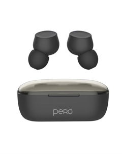 Наушники TWS07 INVISIBLE, беспроводные, BT 5.1, микрофон, 200 мАч, черные Pero