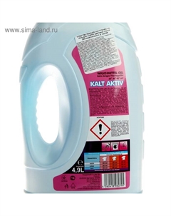 Жидкое средство для стирки Der Waschkönig C.G Color, гель, для цветных тканей, 4.9 л Der waschkonig c.g.