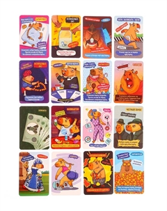 Настольная игра «Взрывные капибары», 2-8 игроков, 16+, МИКС Лас играс kids