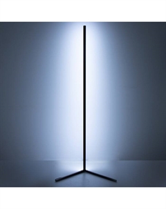 Торшер с ПДУ "Угловой" LED 3000-6000K чёрный 40х148 см Bayerlux