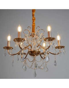 Люстра «Вита» 6×40 Вт Е14 золото 58×58×50(88)см Экономсвет