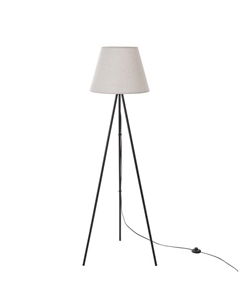 Торшер "Лаут" 1х15Вт Е27 черный, белый Bayerlux