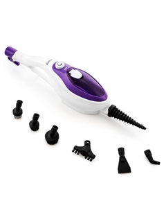 Паровая швабра Kitfort KT-1004-4, 1500 Вт, 350 мл, шнур 5 м, фиолетовая