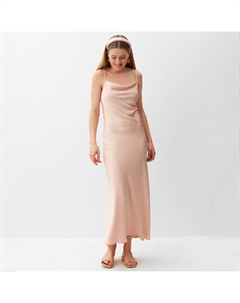 Платье женское миди : Casual Collection цвет персик, размер 44 Minaku