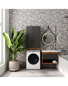 Зеркало «Лофт», с LED-подсветкой, 650×650 мм Viant