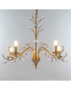 Люстра «Риана» 5хЕ14 40 Вт золото 55×55×45 см Bayerlux