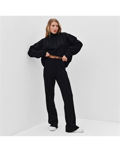 Костюм женский (джемпер, брюки) : Knitwear Collection, размер 42-44, чёрный Minaku