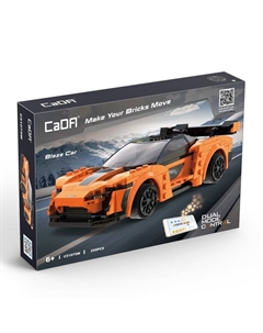Конструктор радиоуправляемый «Спорткар», 295 деталей, 2 варианта управления Cada