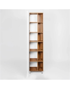 Пенал для ванной комнаты «Бостон», правый/левый, 300×450×1900 мм, цвет белый Viant