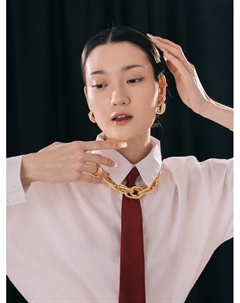 Колье «Цепь» эксклюзив, цвет золото, 45 см Qf