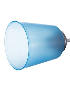 Люстра на потолок «Луч», 2×15 Вт, Е27, белый/синий Bayerlux