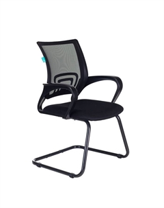 Кресло офисное CH-695N-AV, 585×575×925 мм, темно-серый TW-04/черный, TW-11 сетка/ткань полозья металл черный Бюрократ