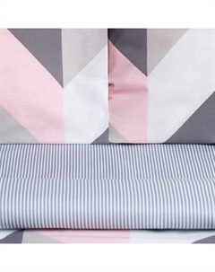 Постельное бельё 1.5-спальное «» Pink illusion, бязь Этель