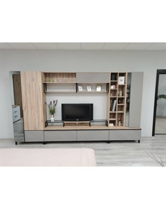 Полка настенная «Кенди №11», 900×220×261 мм, цвет дуб альпийский Алисия