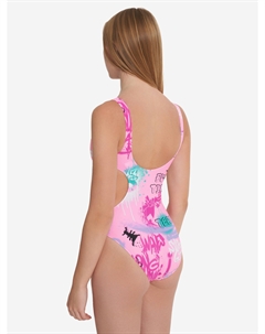 Купальник для девочек, Розовый Термит