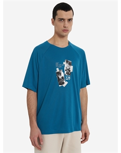 Футболка спортивная мужская, Синий Термит