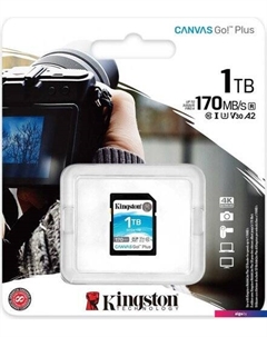 Карта памяти Canvas Go! Plus SDXC 1TB Kingston