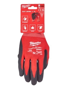 Нитриловые перчатки Fully Dip Cut Level 1/A 10/XL 4932493221 Milwaukee
