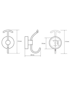 Крючок для ванны Omega 104105252 Bemeta
