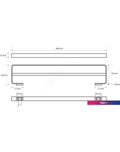 Держатель для полотенца 139104052 (хром) Bemeta