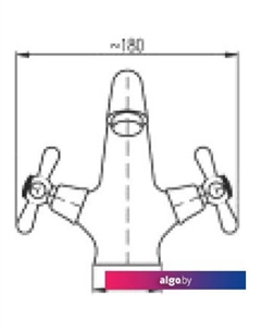 Смеситель Морава Ретро MK129.5SM Slezak rav