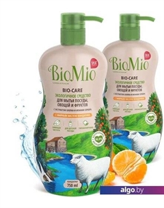 Средство для мытья посуды Bio-Care Мандарин 750 мл Biomio