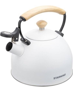 Чайник со свистком SW-CH1712 (белый) Starwind
