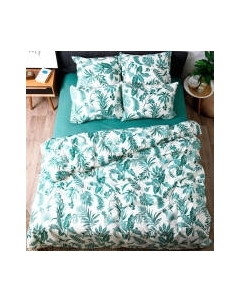Комплект постельного белья Зеленые джунгли сем 50x70 / 71059-1+71060-1 Ночь нежна