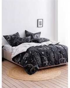 Комплект постельного белья Таро Евро 50x70 / 71169-1+71170-1 Ночь нежна