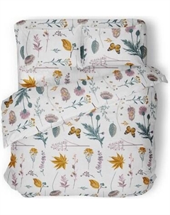 Комплект постельного белья Samsara Home Осенний Евро Сат220ц-9