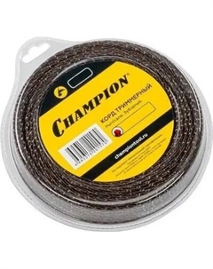 Леска для триммера Champion Hurricane saw twist 3.7мм / C7092