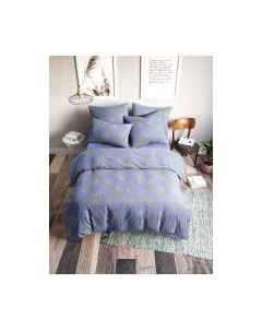 Комплект постельного белья Royal Незабудки Семейный 70x70 / 70141-1+635 Ночь нежна