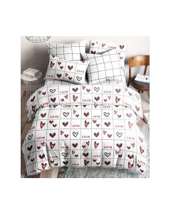 Комплект постельного белья Лямур Стандарт 2 сп. 70x70 / 10152-1+10153-1 Ночь нежна