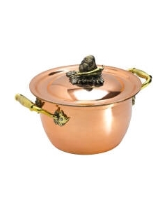 Кастрюля Кольчугинский мельхиор Чеснок / С72108/2