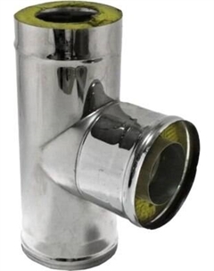 Тройник для труб Ferrum 90°430/1.0мм Ф150х210 / f4455