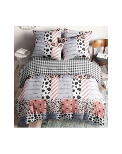 Комплект постельного белья Лайф Стандарт Евро 70x70 / 70727-1+70408-2 Ночь нежна