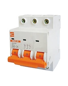 Выключатель автоматический КС ВА 47-39 3Р 4А D / 80904 Кс