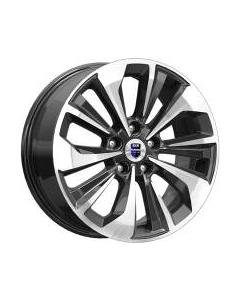 Литой диск K&K Авиор (КС936) 17x7" 5x114.3мм DIA 60.1мм ET 35мм Алмаз черный K&k